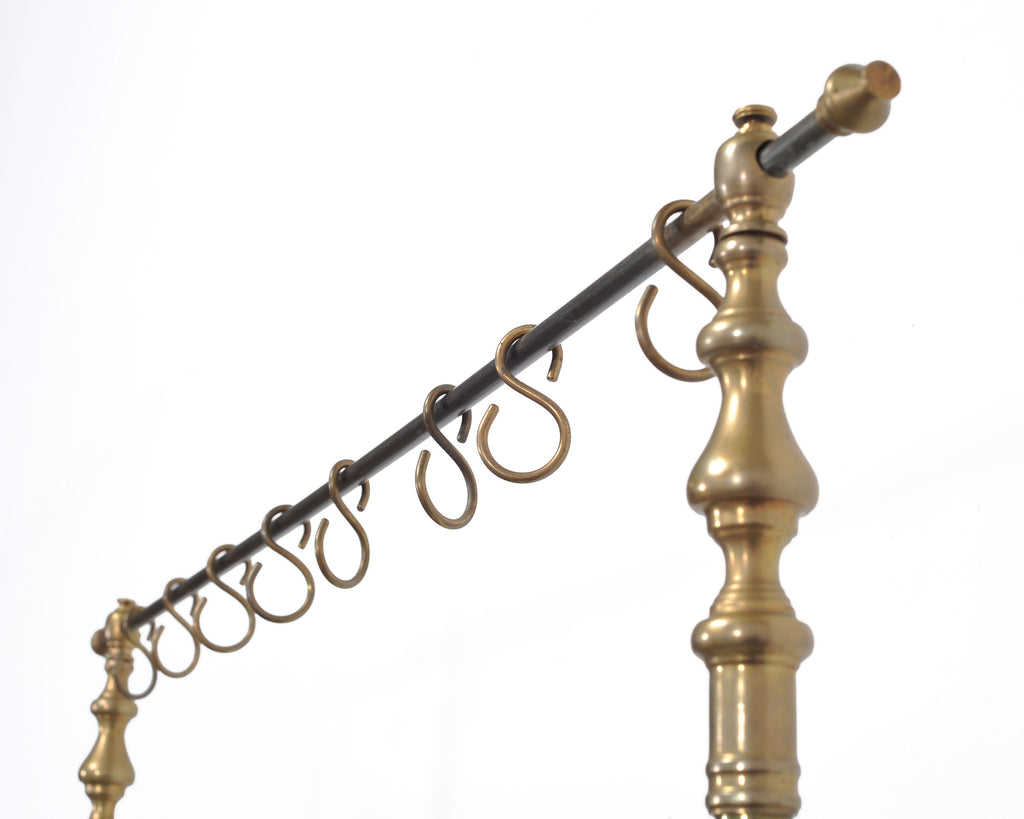 French Bronze Marble Patisserie Pastry Shelf Display Stand