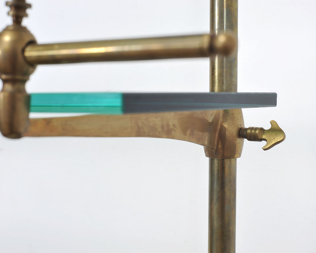 French Bronze Marble Patisserie Pastry Shelf Display Stand