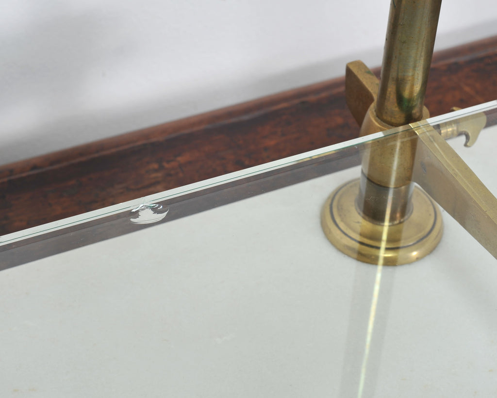 French Bronze Marble Patisserie Pastry Shelf Display Stand