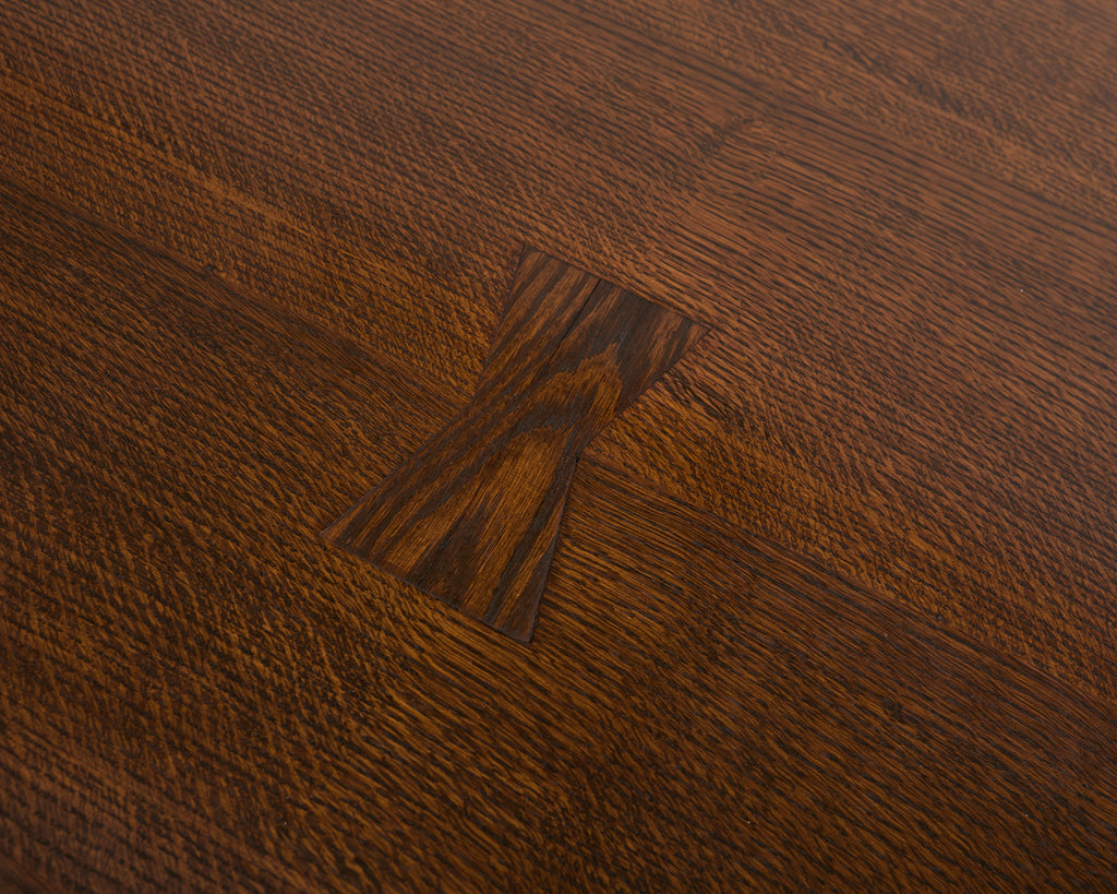 Country French Provincial Oak Farmhouse Baluster Leg Dining Table