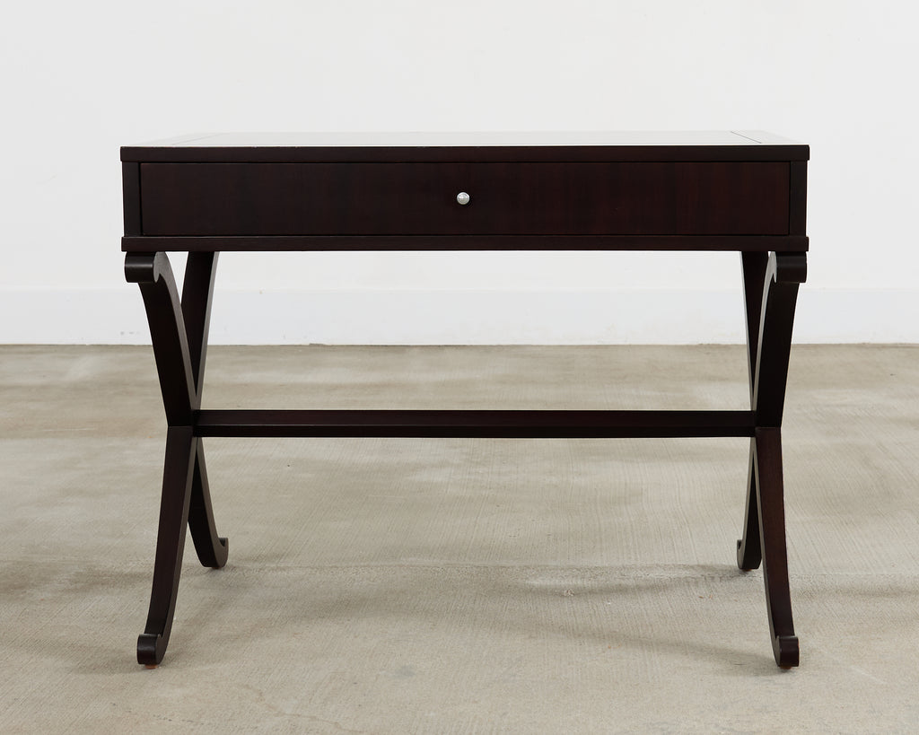 Barbara Barry for Baker Regency Style Mahogany Nightstand