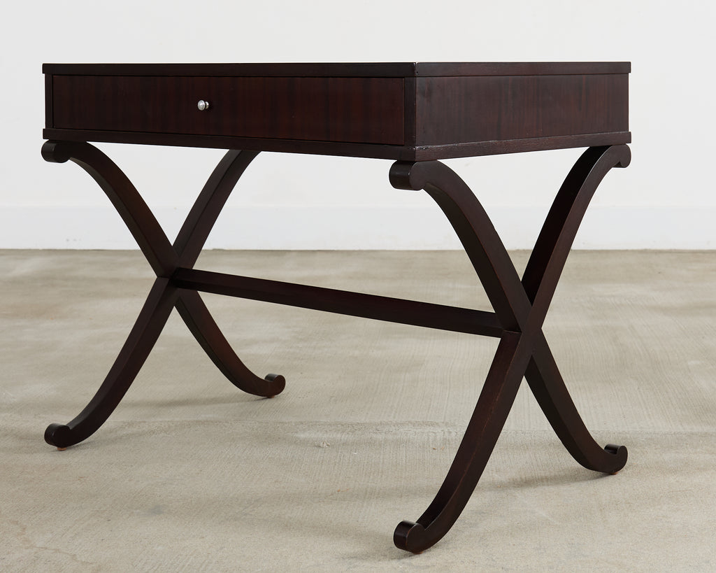 Barbara Barry for Baker Regency Style Mahogany Nightstand