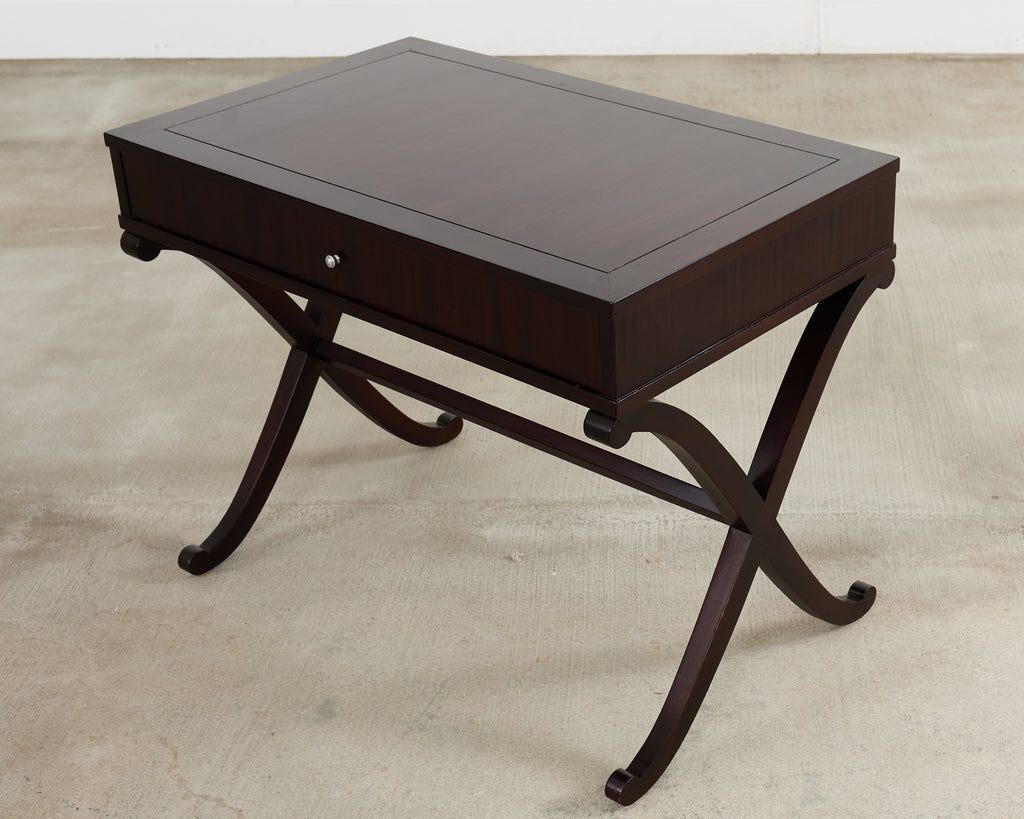 Barbara Barry for Baker Regency Style Mahogany Nightstand