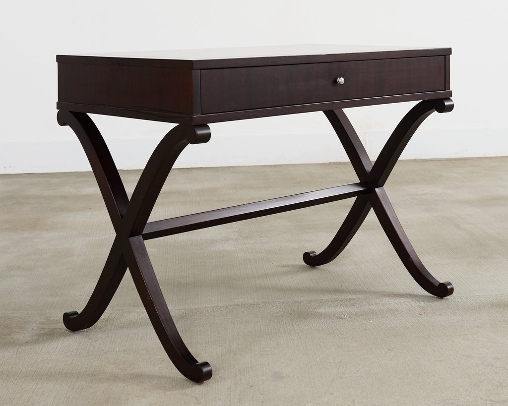 Barbara Barry for Baker Regency Style Mahogany Nightstand