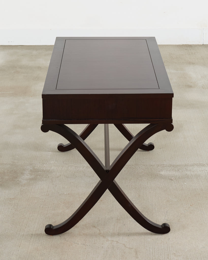 Barbara Barry for Baker Regency Style Mahogany Nightstand