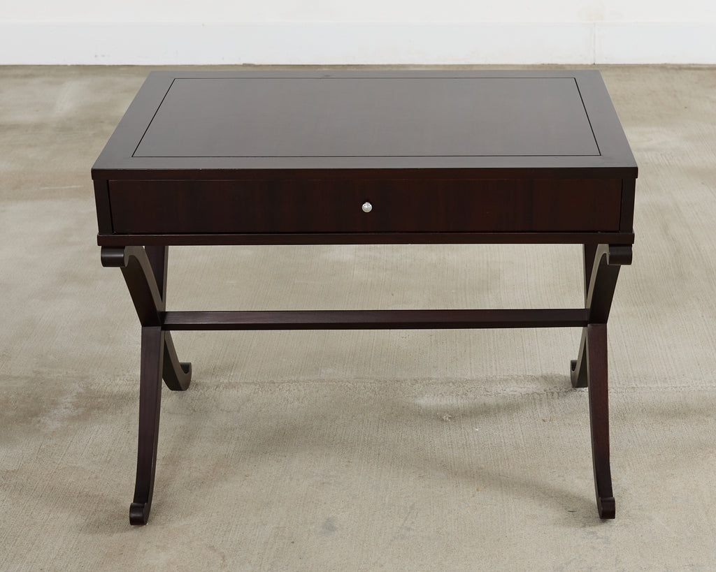 Barbara Barry for Baker Regency Style Mahogany Nightstand