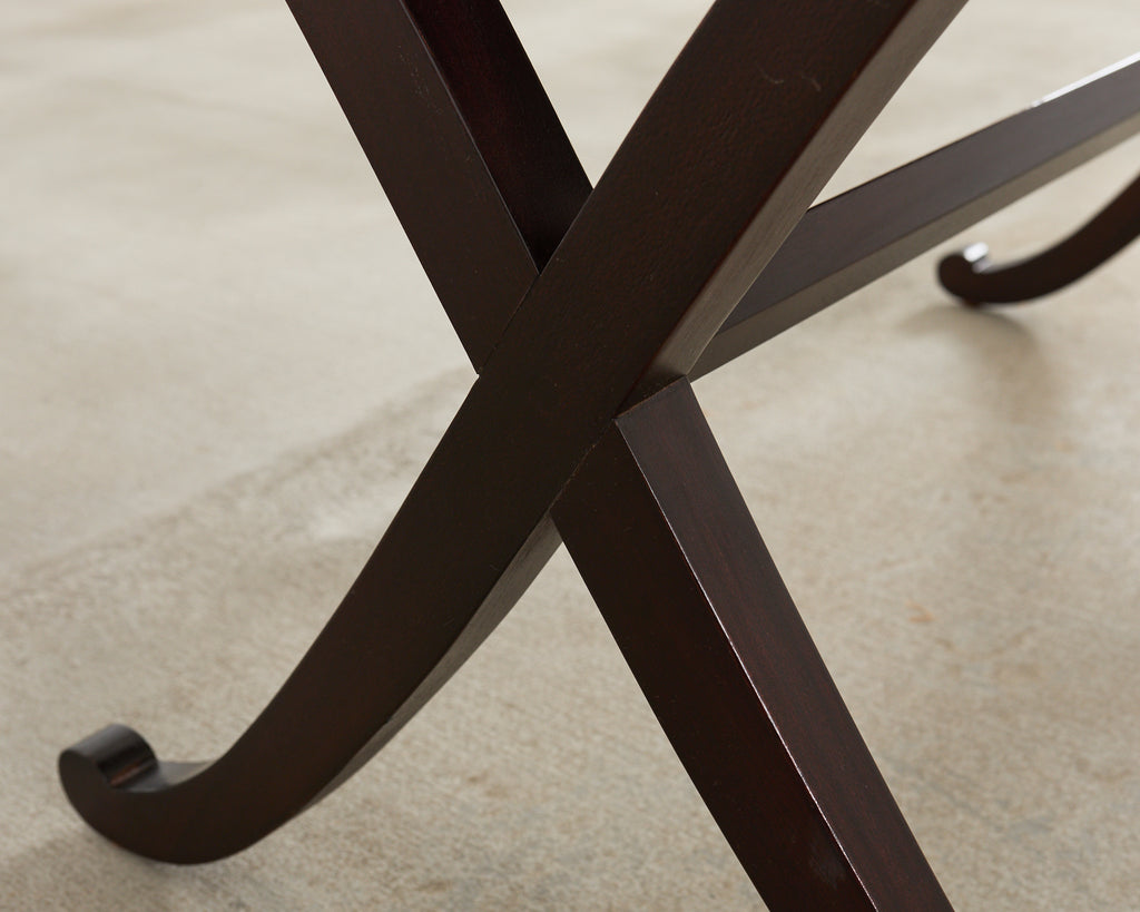 Barbara Barry for Baker Regency Style Mahogany Nightstand