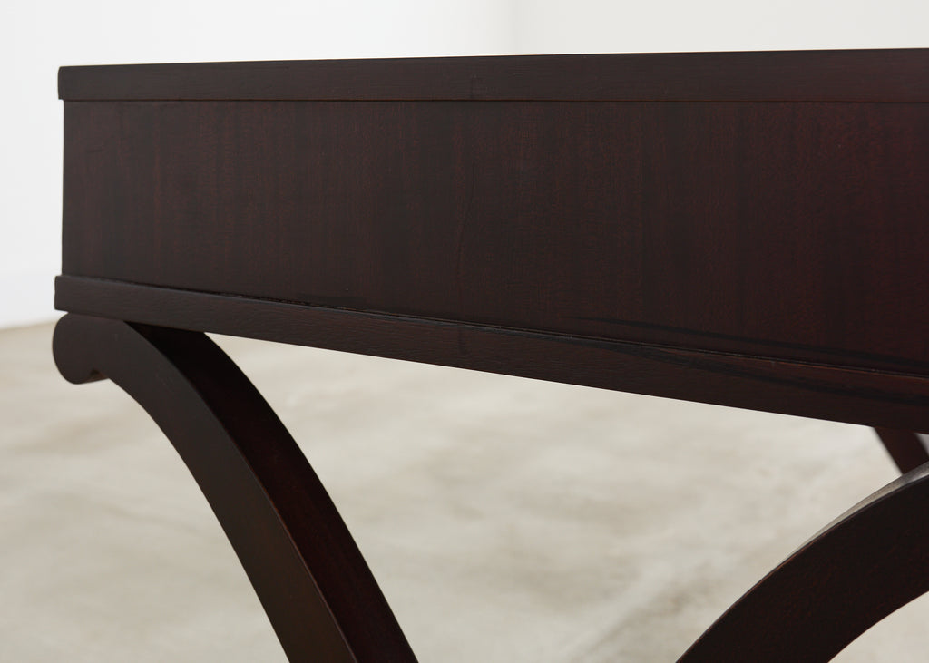 Barbara Barry for Baker Regency Style Mahogany Nightstand