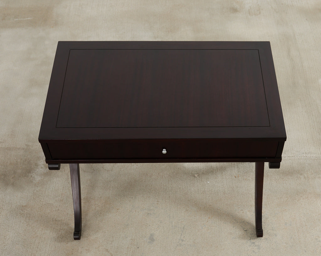 Barbara Barry for Baker Regency Style Mahogany Nightstand