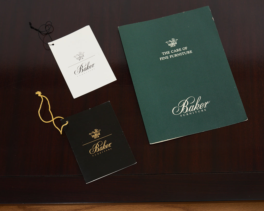 Barbara Barry for Baker Regency Style Mahogany Nightstand