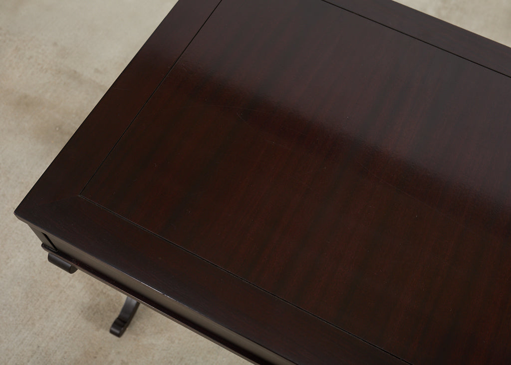 Barbara Barry for Baker Regency Style Mahogany Nightstand