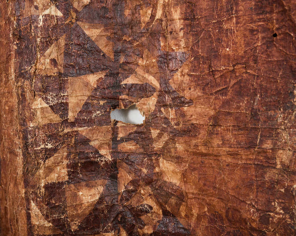 Tribal Style 12 Ft Polynesian Tapa Bark Cloth from Tonga