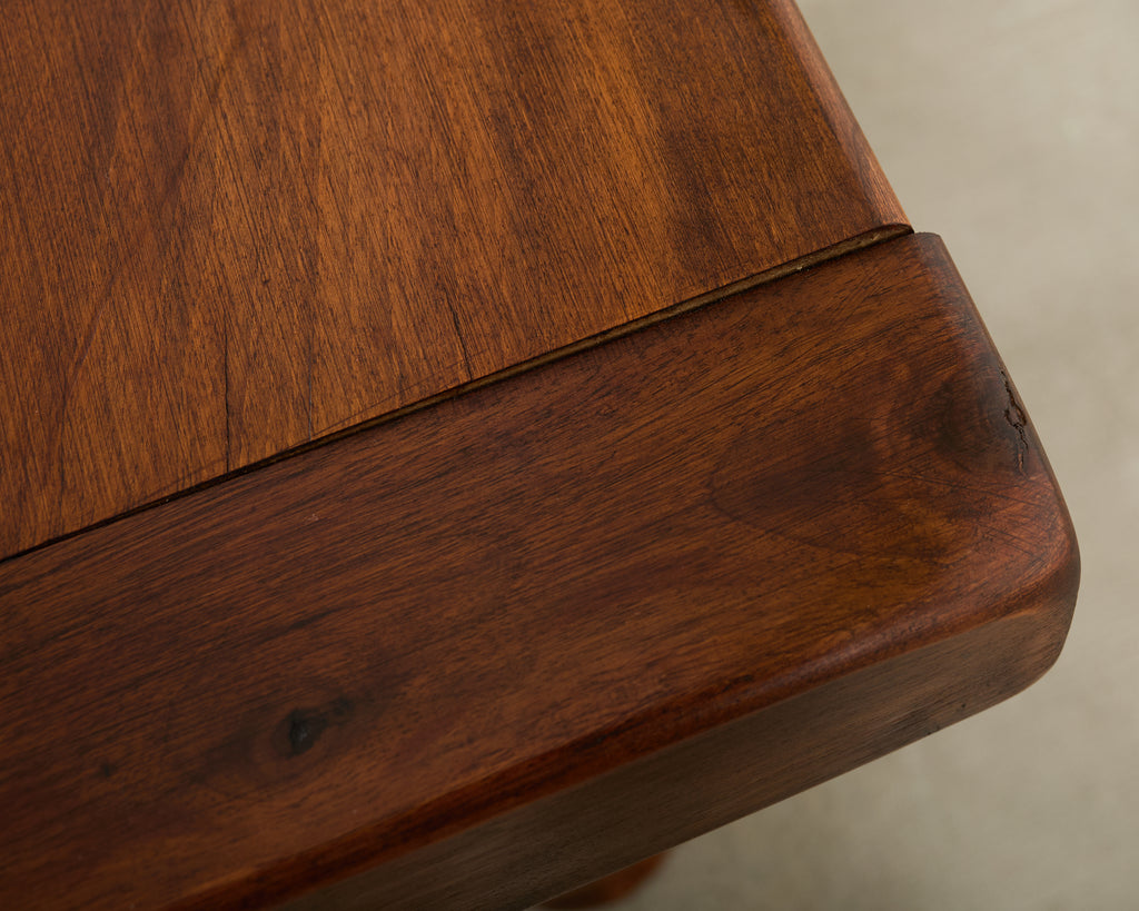 Country French Oak Farmhouse Barley Twist Trestle Dining Table