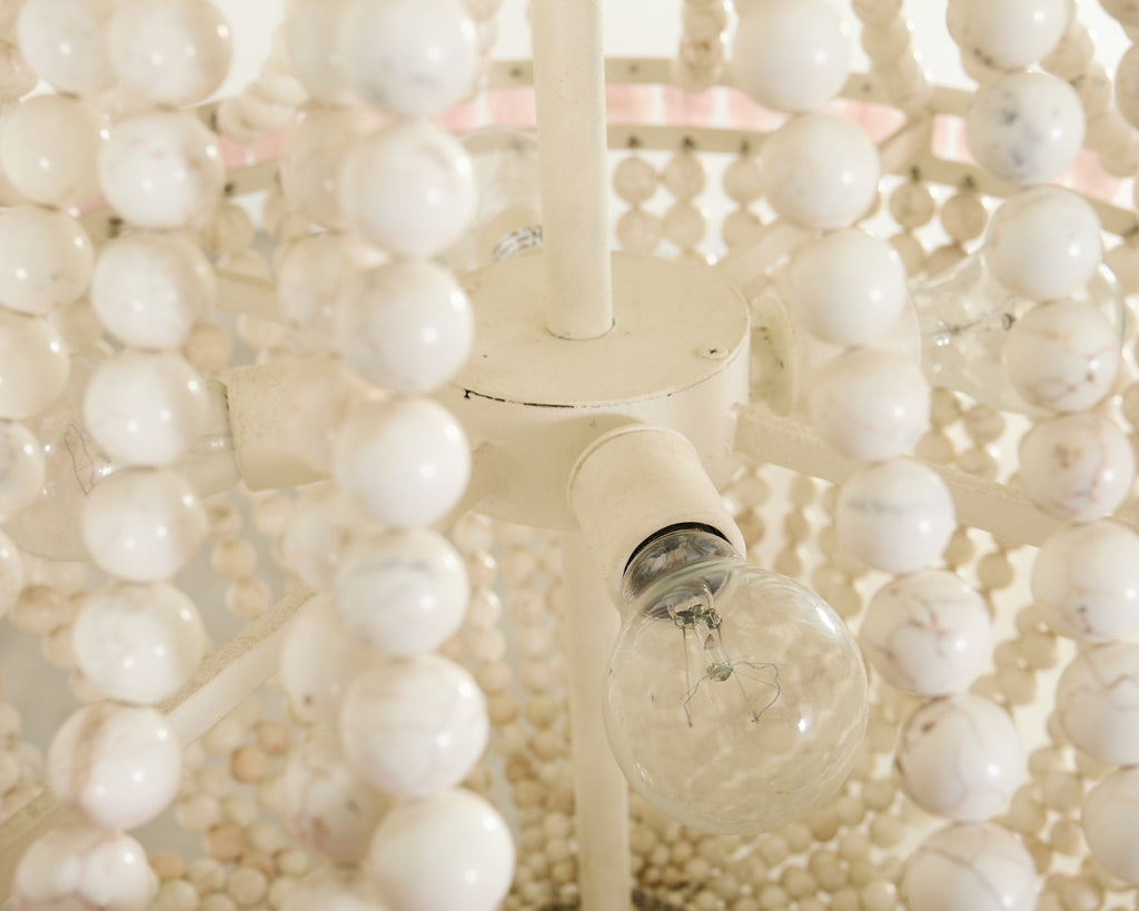 Marjorie Skouras Samantha Empire Chandelier Turquoise + Quartz