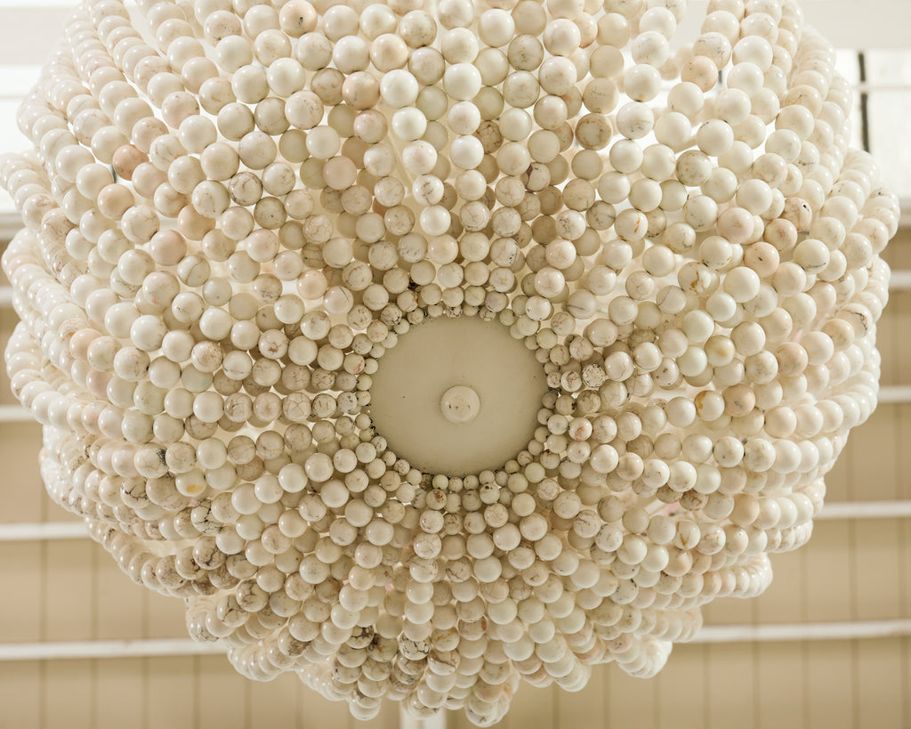 Marjorie Skouras Samantha Empire Chandelier Turquoise + Quartz