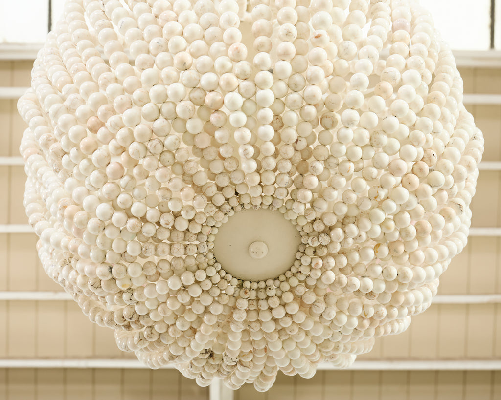 Marjorie Skouras Samantha Empire Chandelier Turquoise + Quartz