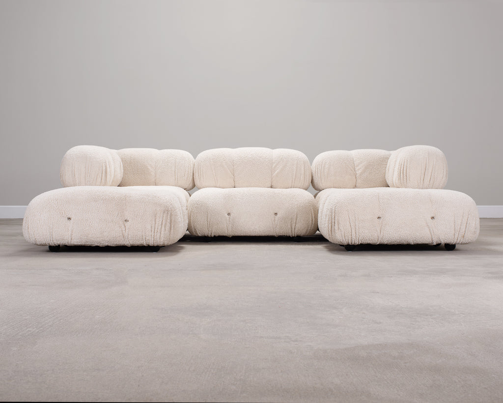 Mario Bellini "Camaleonda" Boucle Sofa by B&B Italia Set of 5