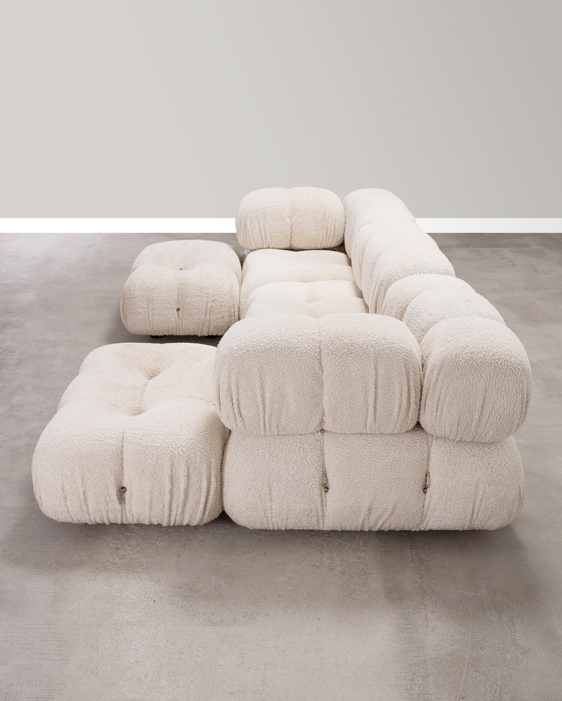 Mario Bellini "Camaleonda" Boucle Sofa by B&B Italia Set of 5