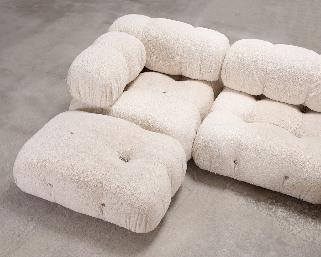Mario Bellini "Camaleonda" Boucle Sofa by B&B Italia Set of 5