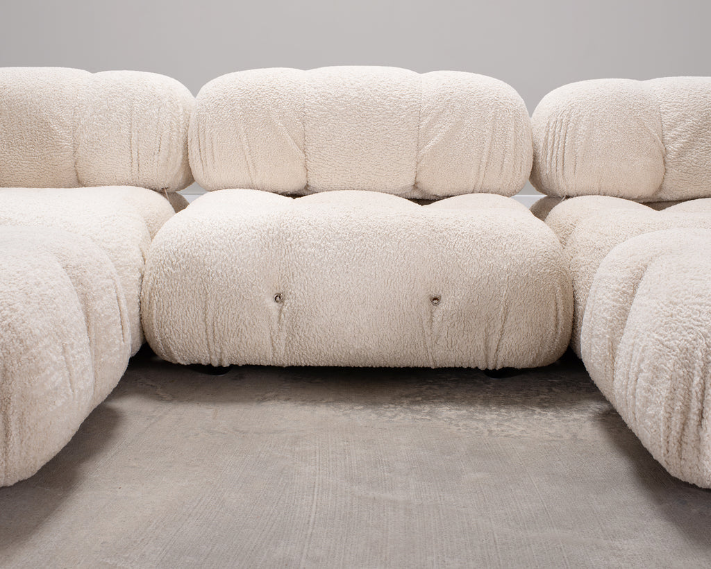 Mario Bellini "Camaleonda" Boucle Sofa by B&B Italia Set of 5