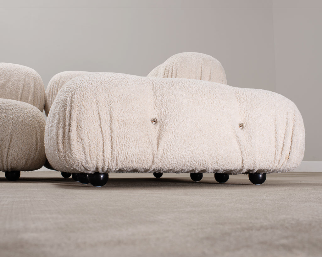 Mario Bellini "Camaleonda" Boucle Sofa by B&B Italia Set of 5