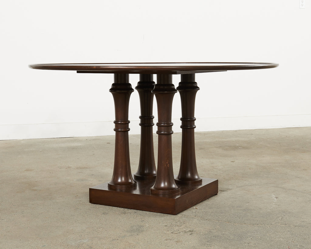 Michael Berman LTD Round Walnut Palma Dining Table