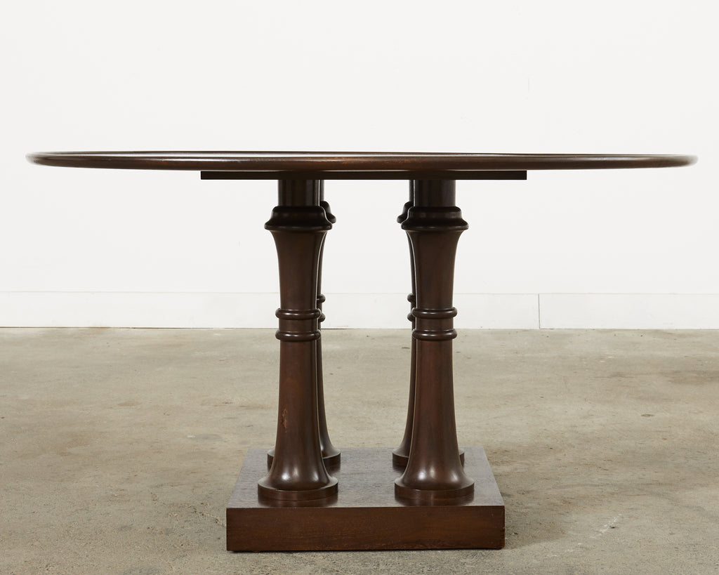 Michael Berman LTD Round Walnut Palma Dining Table