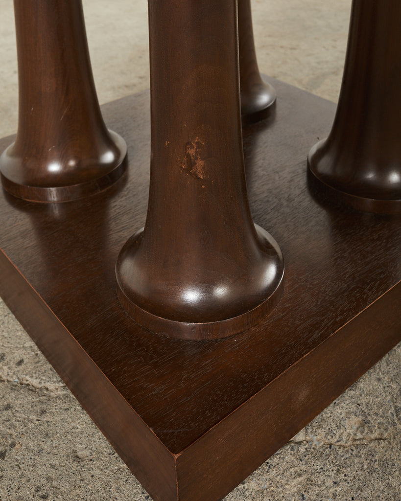 Michael Berman LTD Round Walnut Palma Dining Table