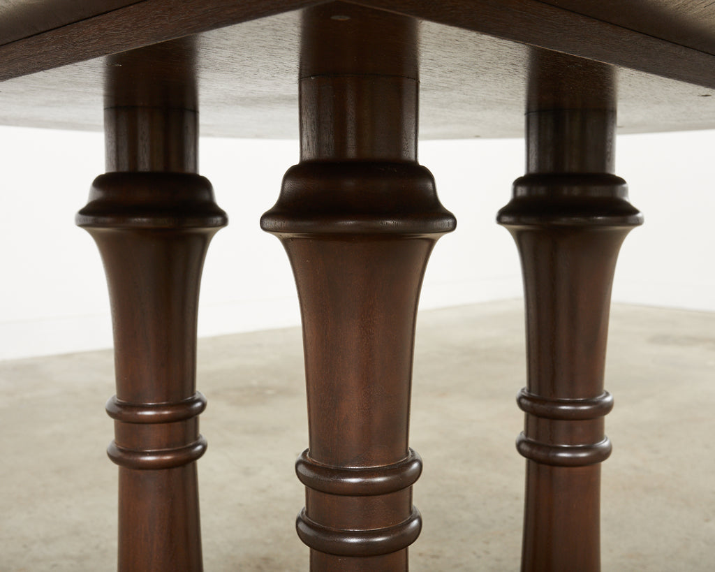 Michael Berman LTD Round Walnut Palma Dining Table