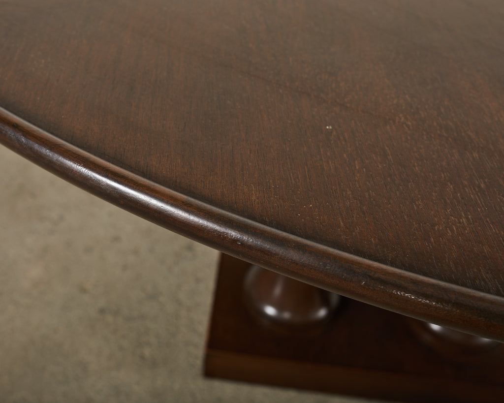 Michael Berman LTD Round Walnut Palma Dining Table