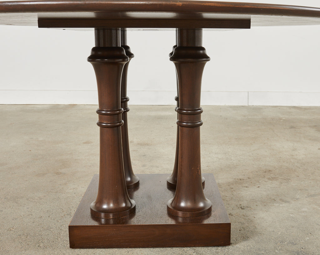 Michael Berman LTD Round Walnut Palma Dining Table