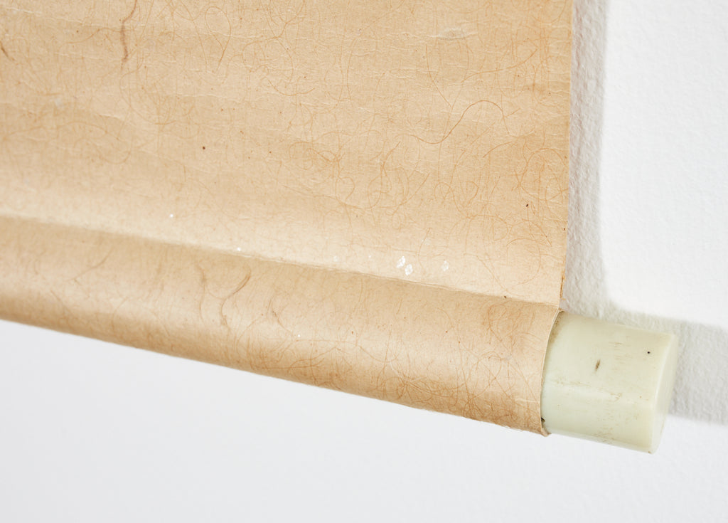 Chinese Floral Painted Scroll Signed and Dated