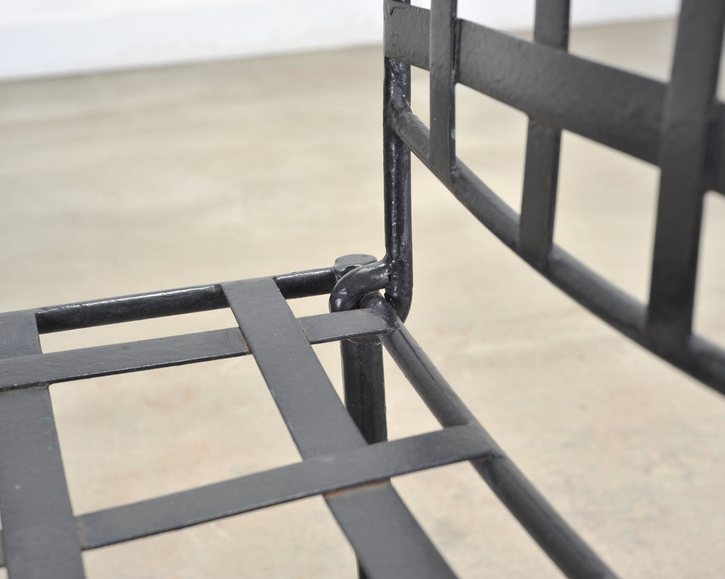 Mario Papperzini Mid-Century Amalfi Iron Patio Garden Armchair