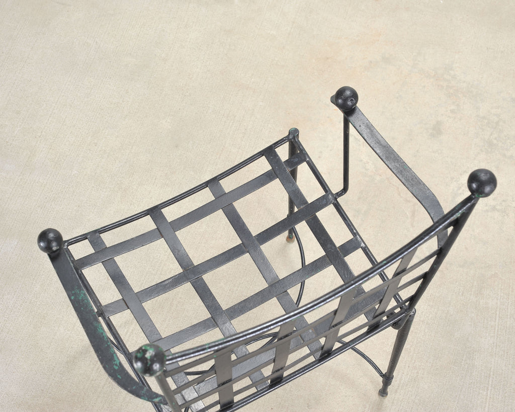 Mario Papperzini Mid-Century Amalfi Iron Patio Garden Armchair