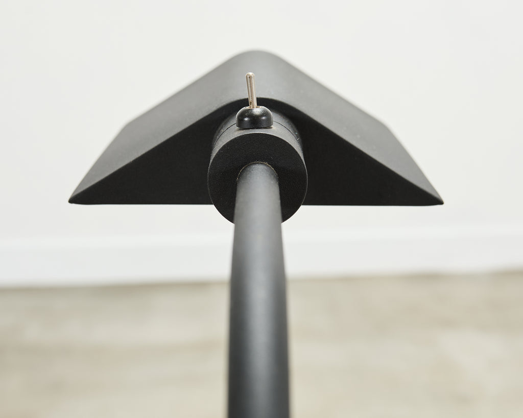 Modern Style Brushed Steel Adjustable Pharmacy Floor Lamp