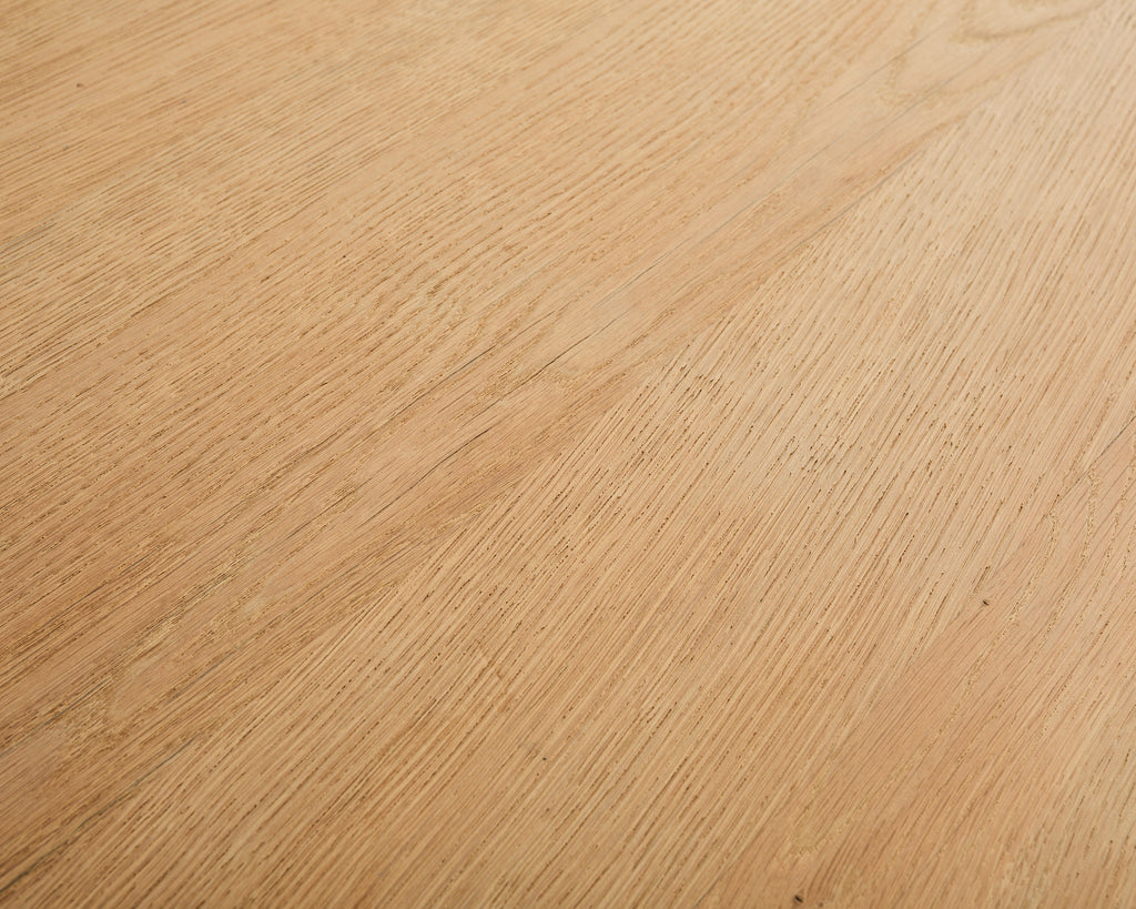 Country French Bleached Oak Farmhouse Trestle Dining Table