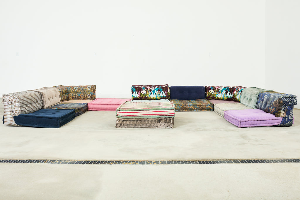 Mah Jong Kenzo Missoni Sectional Sofa Hans Hopfer for Roche Bobois 2015