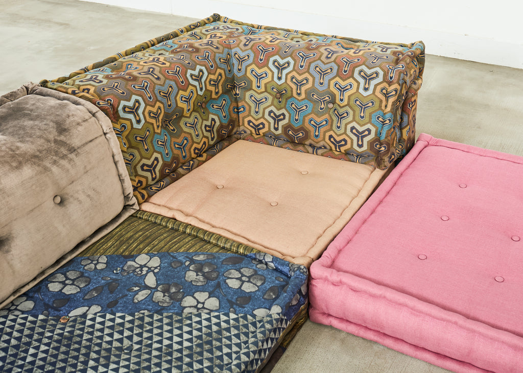 Mah Jong Kenzo Missoni Sectional Sofa Hans Hopfer for Roche Bobois 2015