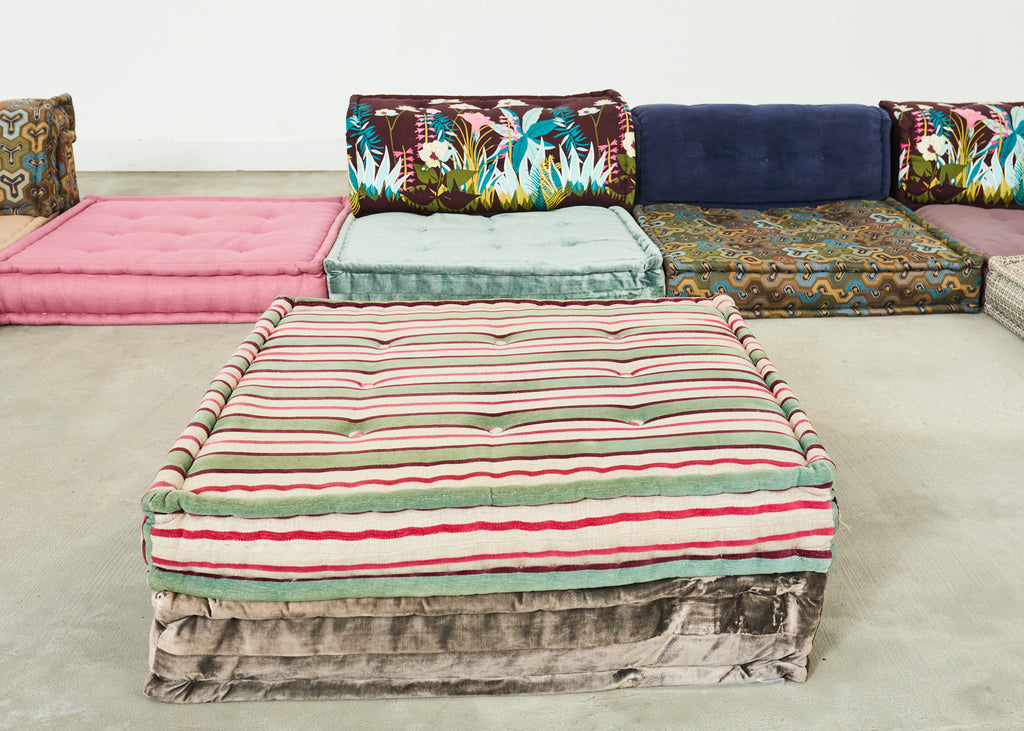 Mah Jong Kenzo Missoni Sectional Sofa Hans Hopfer for Roche Bobois 2015