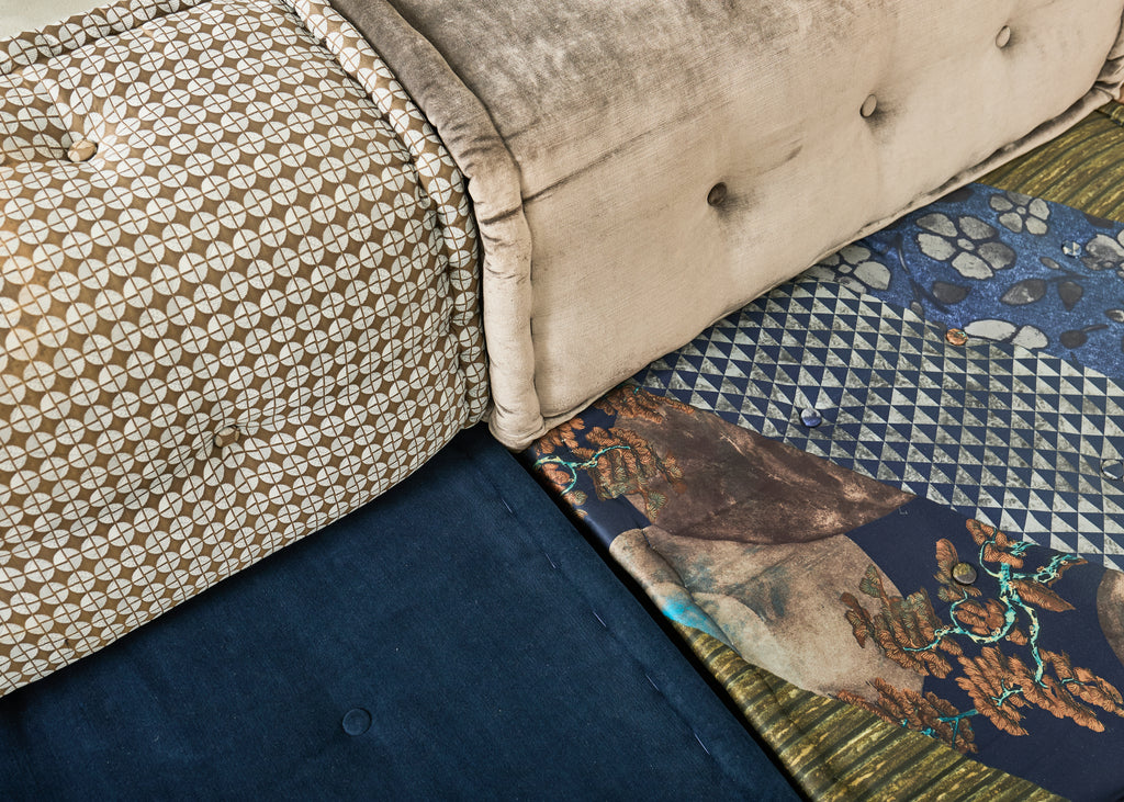 Mah Jong Kenzo Missoni Sectional Sofa Hans Hopfer for Roche Bobois 2015