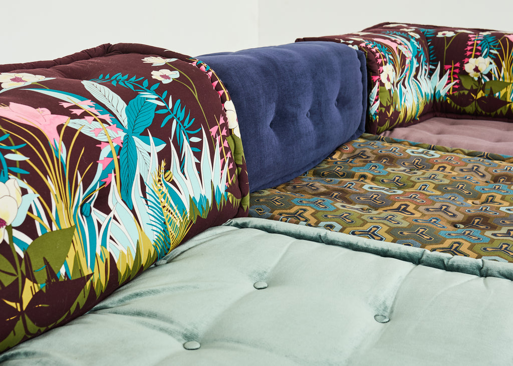 Mah Jong Kenzo Missoni Sectional Sofa Hans Hopfer for Roche Bobois 2015