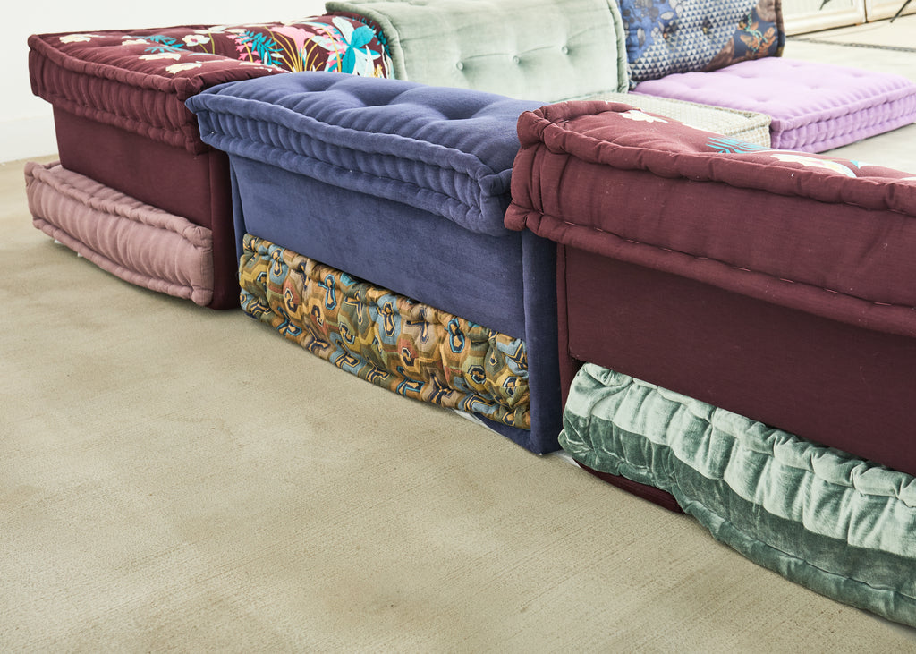 Mah Jong Kenzo Missoni Sectional Sofa Hans Hopfer for Roche Bobois 2015