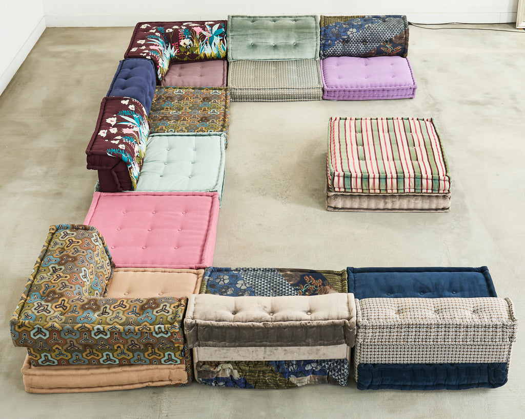 Mah Jong Kenzo Missoni Sectional Sofa Hans Hopfer for Roche Bobois 2015