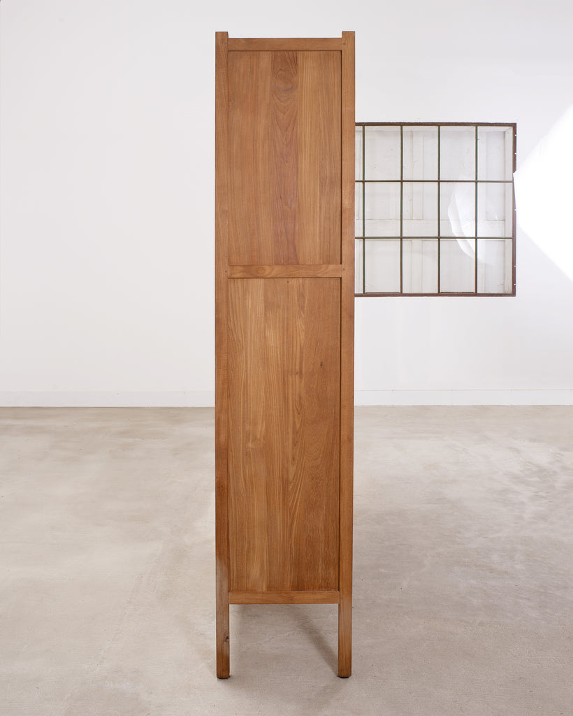 20th Century Teak Twelve-Compartment Étagère Display Cabinet