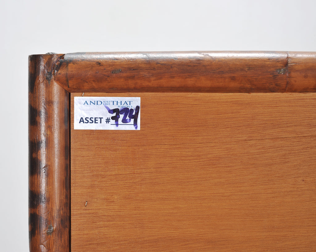 Carrie Bradshaw's English Aesthetic Bamboo Rattan Chest Dresser