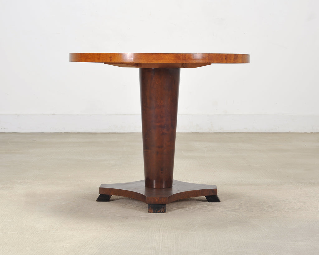 Carrie Bradshaw's Screen Used Burlwood Round Center Table