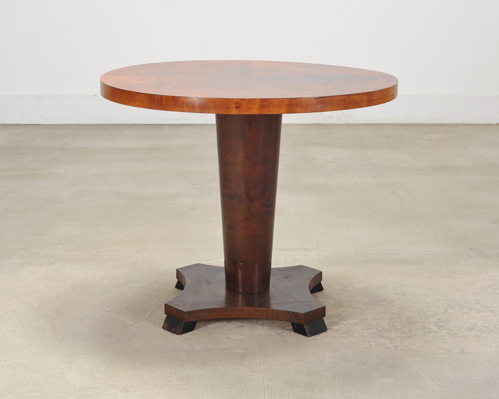 Carrie Bradshaw's Screen Used Burlwood Round Center Table