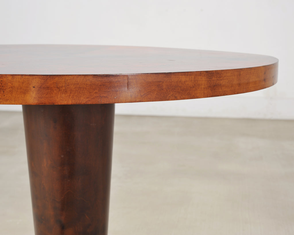 Carrie Bradshaw's Screen Used Burlwood Round Center Table
