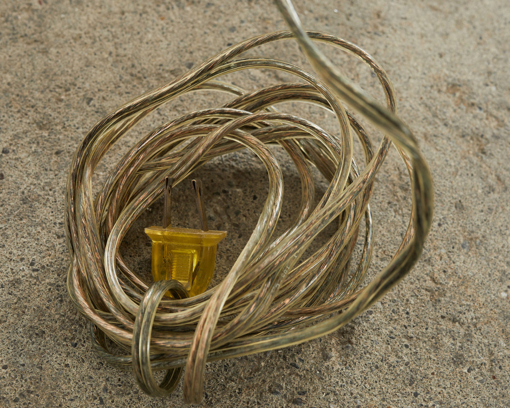 Art Deco Style Polished Brass Task Floor Lamp