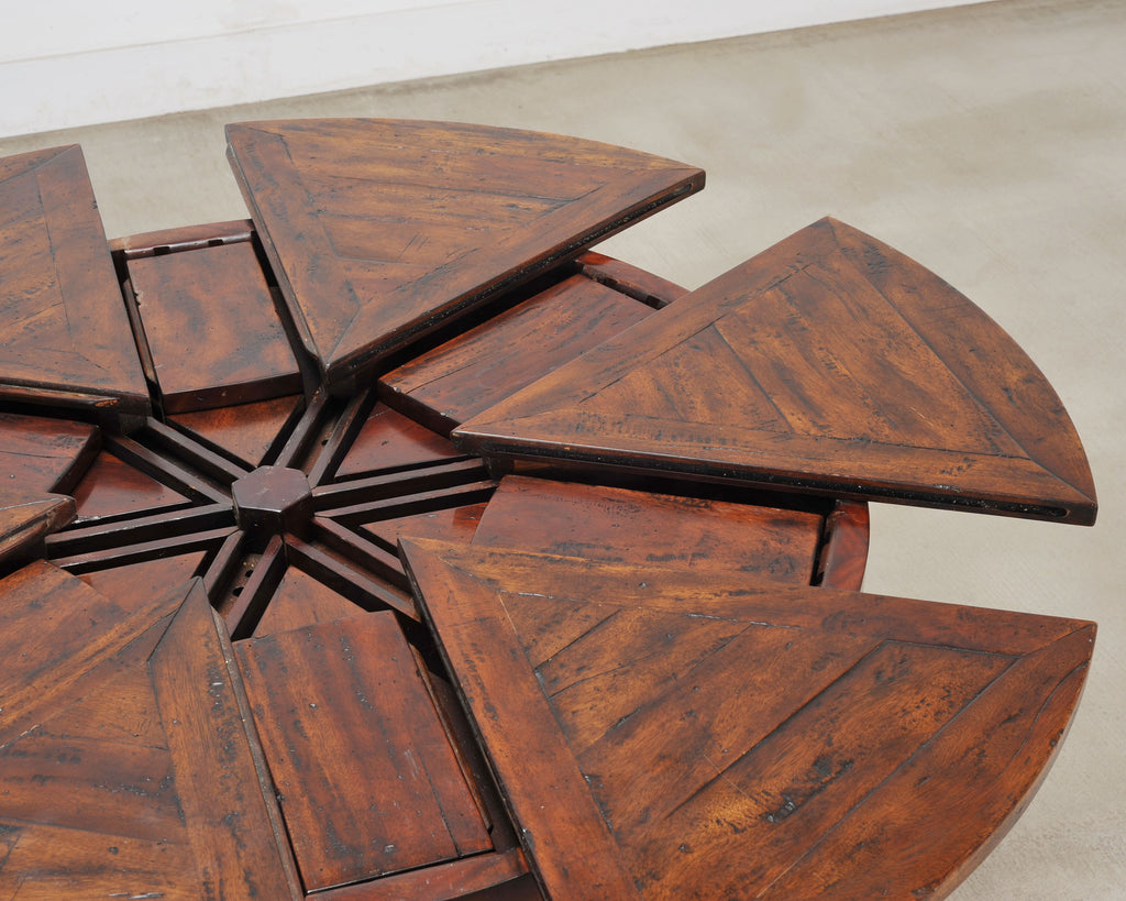Theodore Alexander Castle Bromwich Mahogany Jupe Dining Table